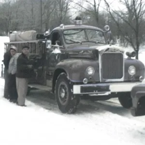 1957 Mack Pumper Engine