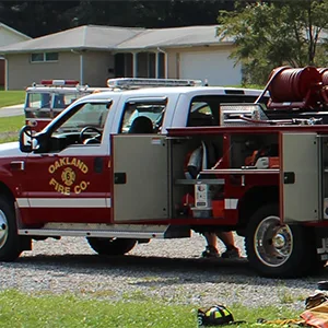 New Brush Utility body mounted on the old Attack chassis